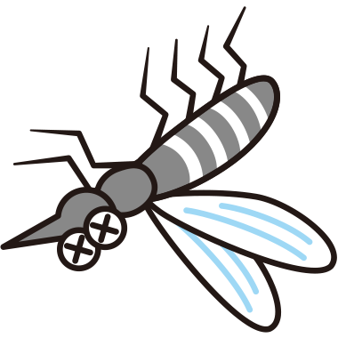 蚊のイラスト