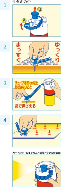 やり方 バルサン バルサン使用後の換気と拭き掃除って必要？？【死骸は油断禁物な話】｜サトマガ