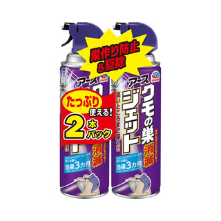 クモの巣消滅ジェット 450mL 2本パック - アース製薬