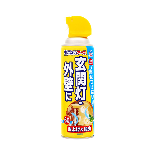 虫こないアース 玄関灯 外壁に 450ml 虫ケア用品 殺虫剤 防虫剤 アース製薬 製品情報