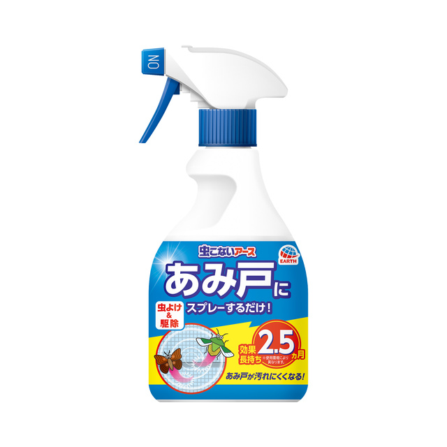 虫こないアース あみ戸にスプレーするだけ 360ml 虫ケア用品 殺虫剤