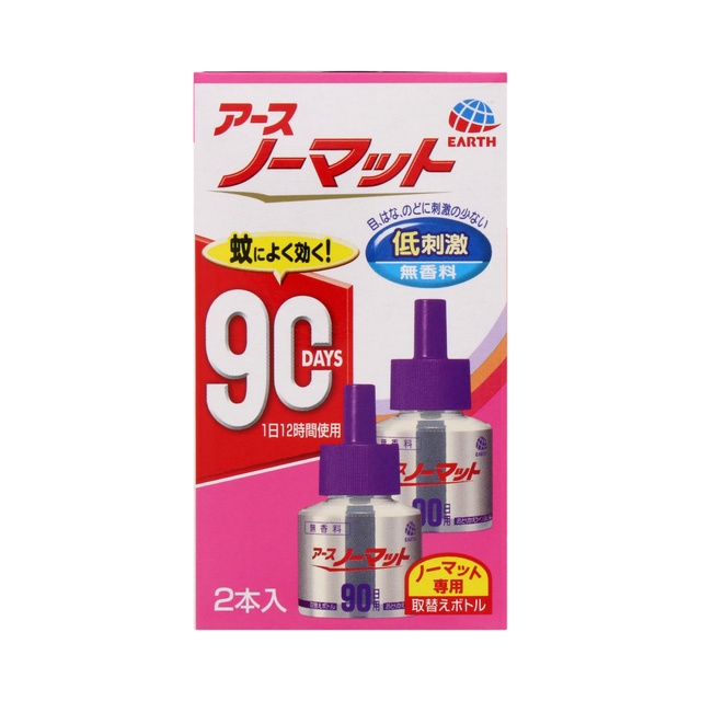 アース製薬 アースノーマット取替えボトル 90日用 無香料 ２本入×7箱