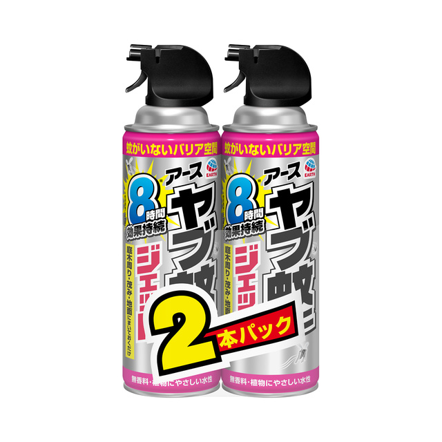 ヤブ蚊マダニジェット 屋外用 480mL 2本パック | 虫ケア用品（殺虫剤