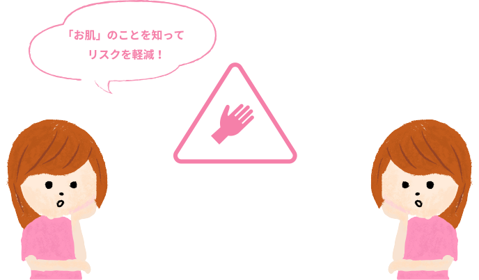 実は知らない！？肌リスク