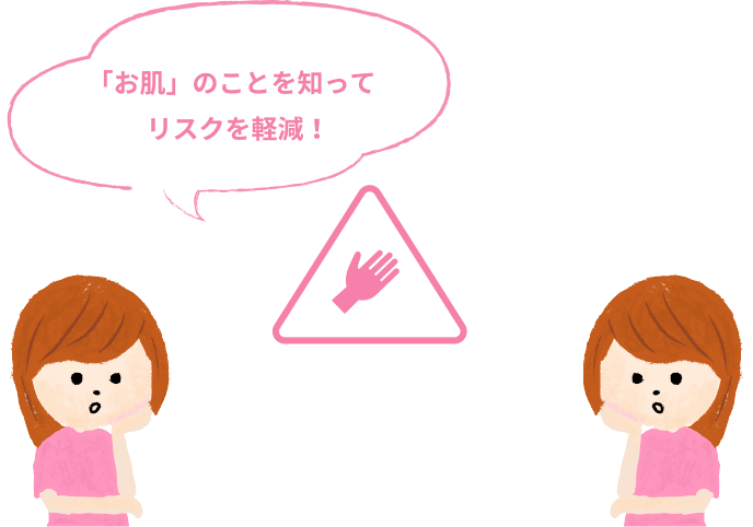 実は知らない！？肌リスク