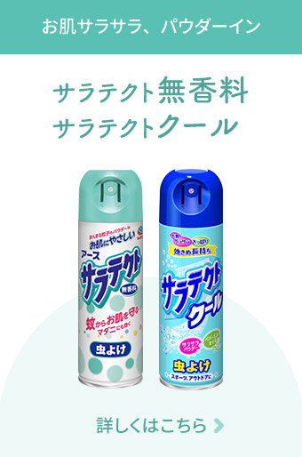 お肌サラサラ、パウダーイン サラテクト無香料 サラテクトクール 詳しくはこちら