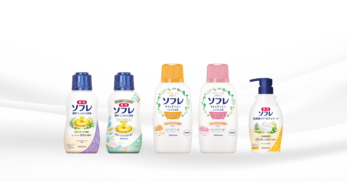 薬用ソフレ 清潔スキンケア入浴液 | アース製薬